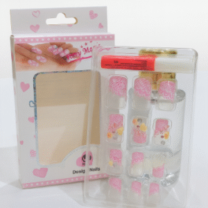 FN004-Artificial Preglued Sticker Nails