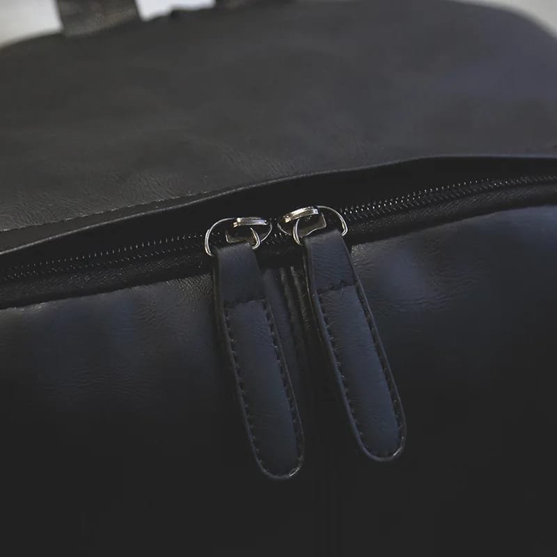 WB035 Trendy Casual PU Leather Backpack - Image 12