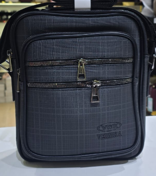 VRK003- Men's Steel Case Crossbody Bag - Image 3