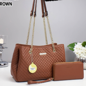 CB045-CHRISBELLA Quilted Shoulder Bag