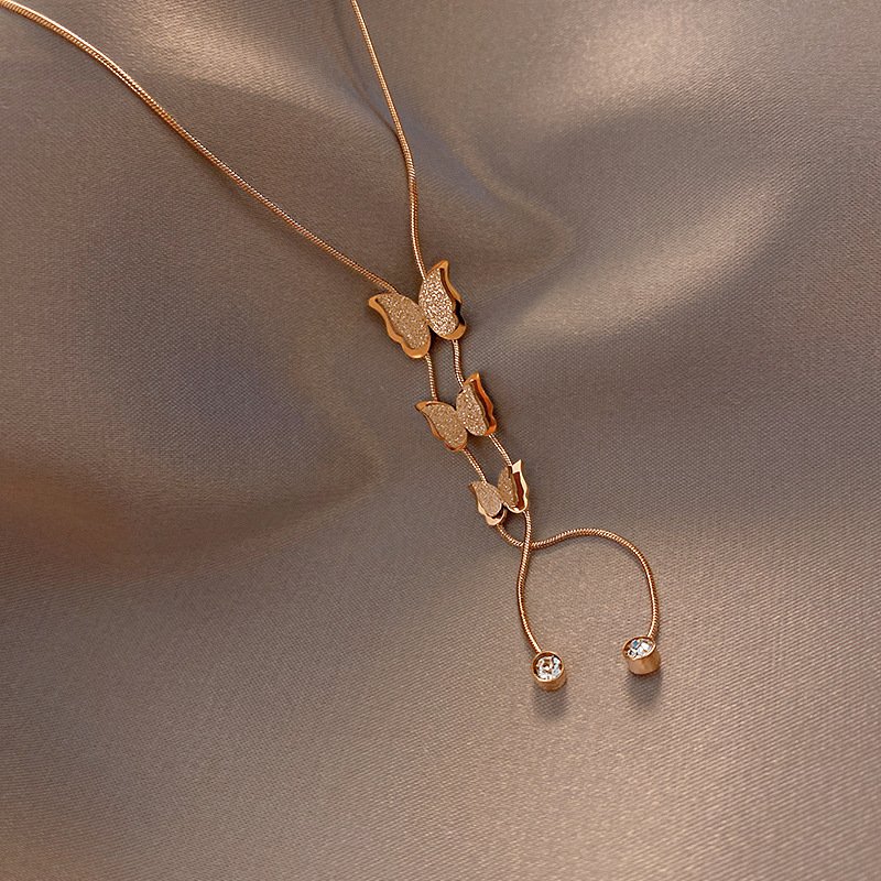 XP005-10K Gold Plated Necklace & Earrings - Image 3