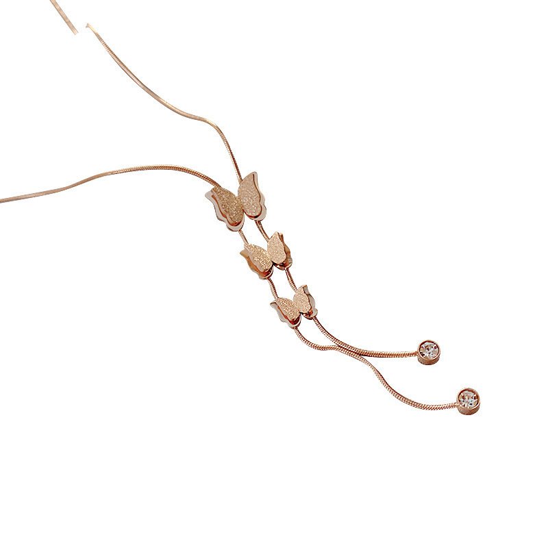 XP005-10K Gold Plated Necklace & Earrings - Image 4