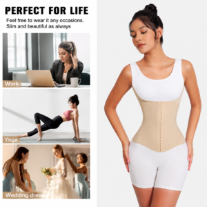 U-shaped Waist Trainer Corset Workout Body Shaper Breast Lifted Waist (WU576)